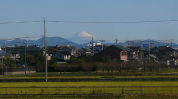 浜松から見える富士山1