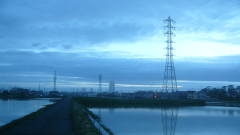 浜松市内は翌朝まで大停電でした01